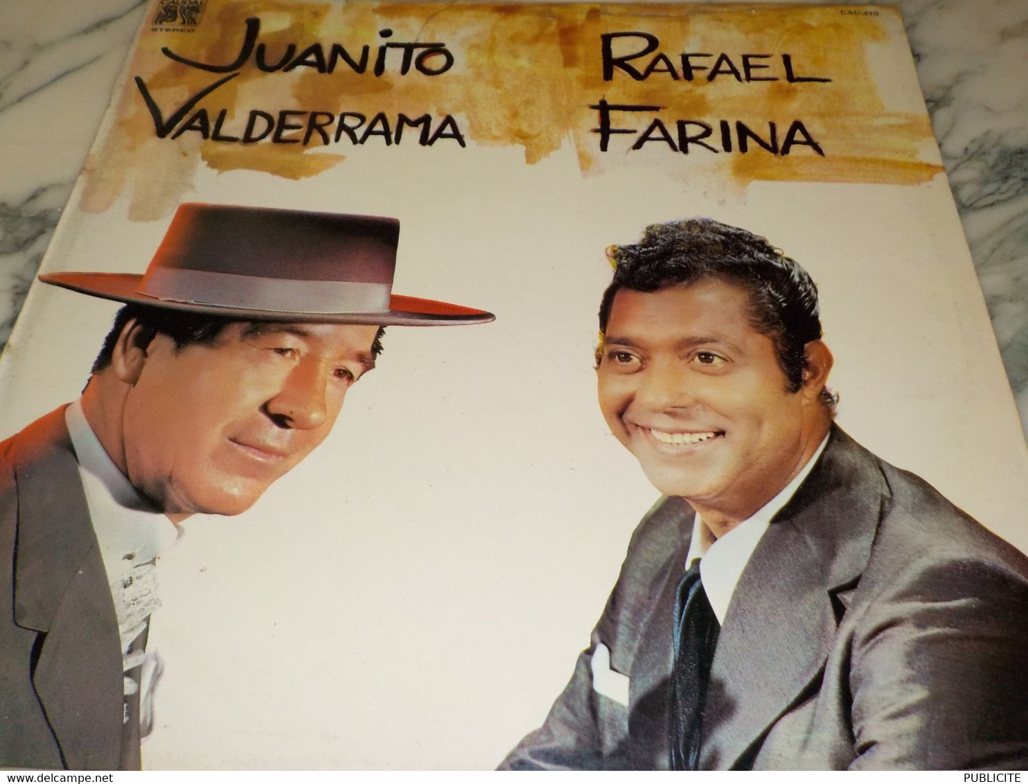 DISQUE 33 TOURS JUANITO VALDERRAMA ET RAFAEL FARINA 1976 - Other - Spanish Music