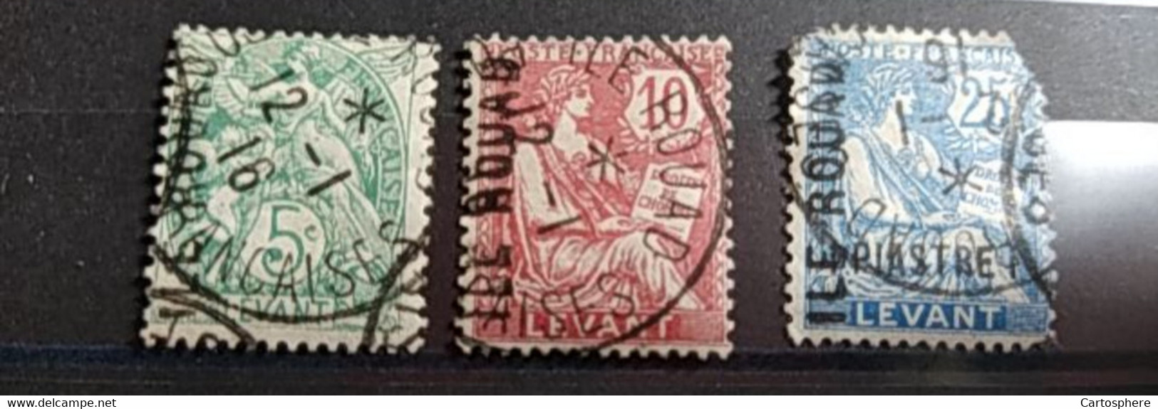 ILE ROUAD. LOT DE TROIS TIMBRES OBLITERES, YVERT 1 - 3 Voir Photos - Used Stamps