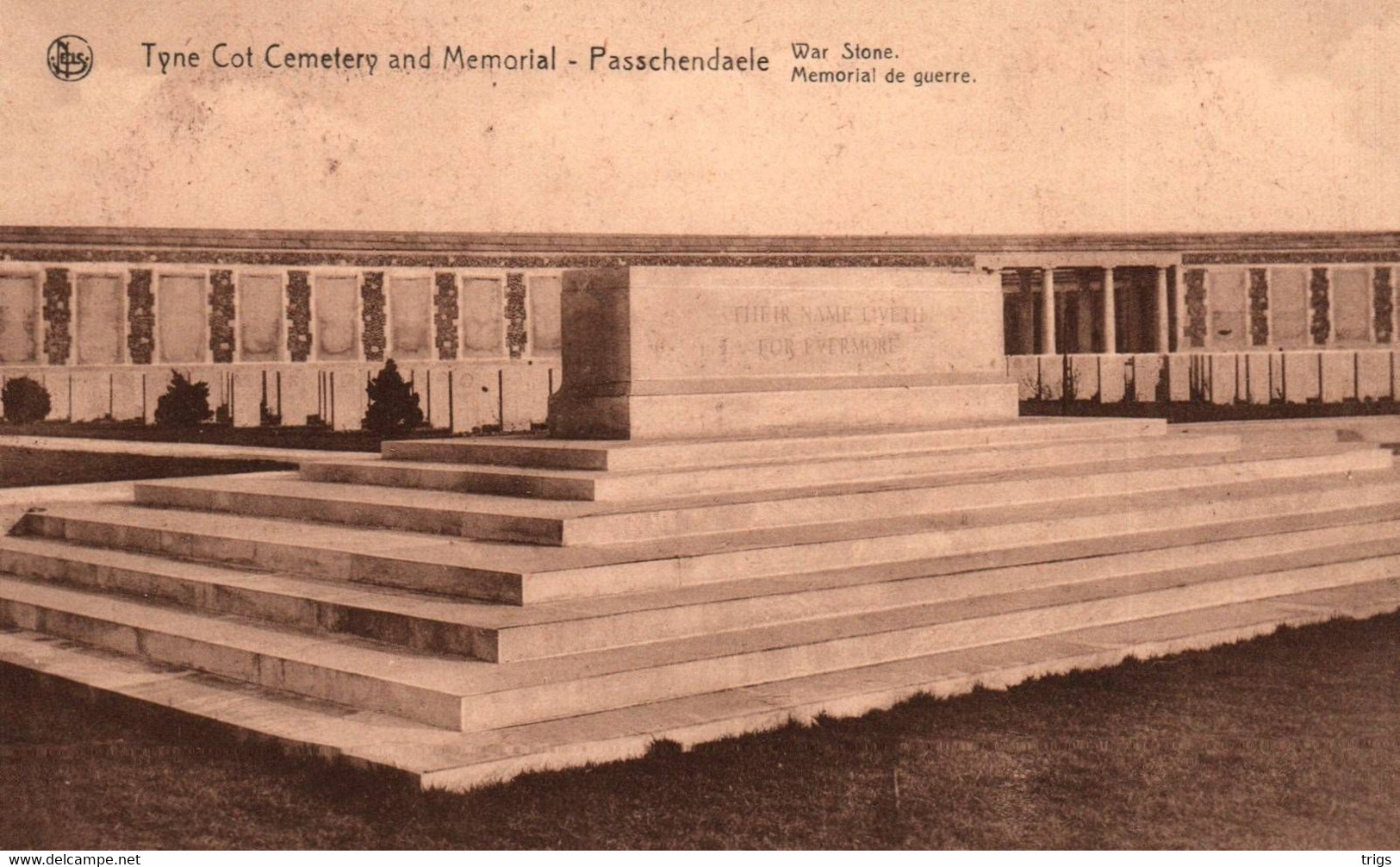 Passchendaele (Tyne Cot Cemetery And Memorial) - War Stone - Zonnebeke