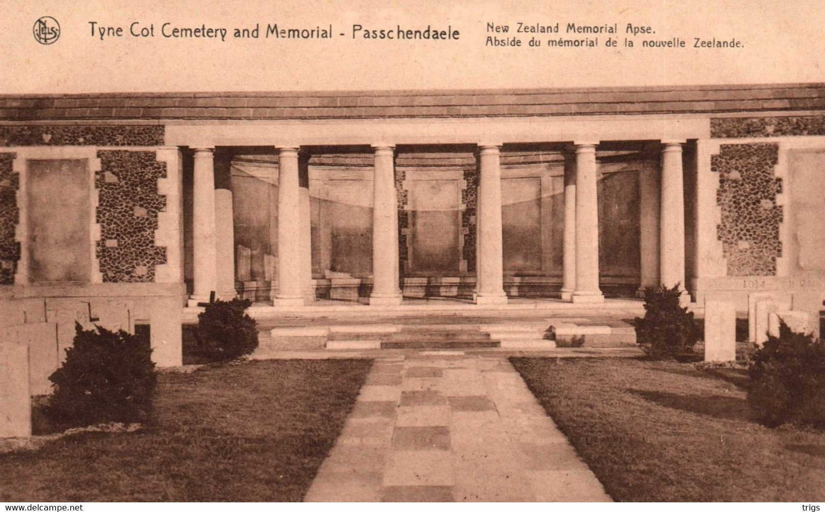 Passchendaele (Tyne Cot Cemetery And Memorial) - New Zealand Memorial Apse - Zonnebeke