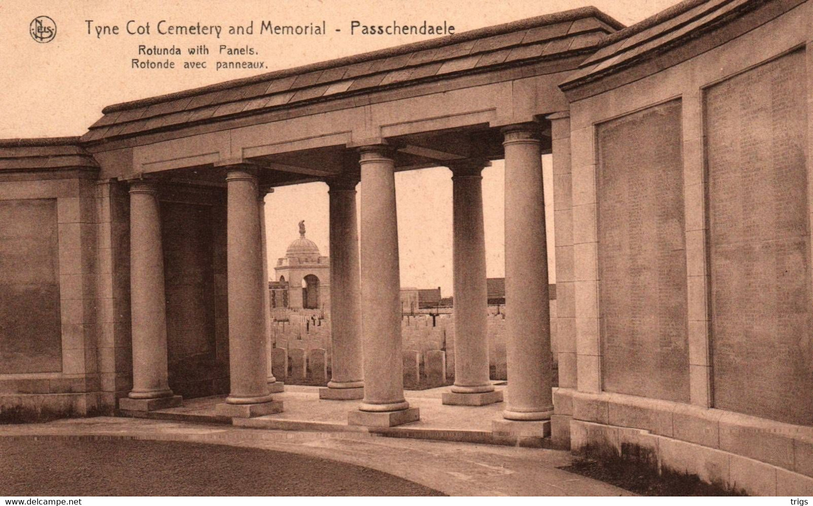 Passchendaele (Tyne Cot Cemetery And Memorial) - Rotunda With Panels - Zonnebeke