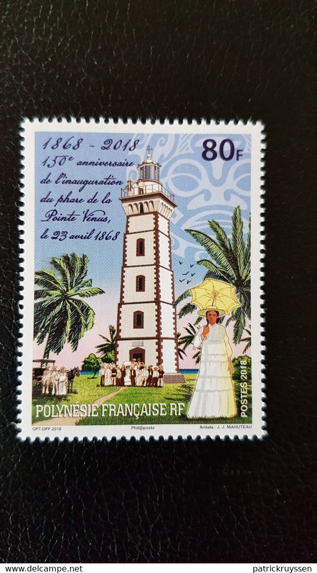 Polynesia 2018 Polynesie Venus Point Lighthouse Phare Leuchtturm Faro 1v Mnh - Neufs