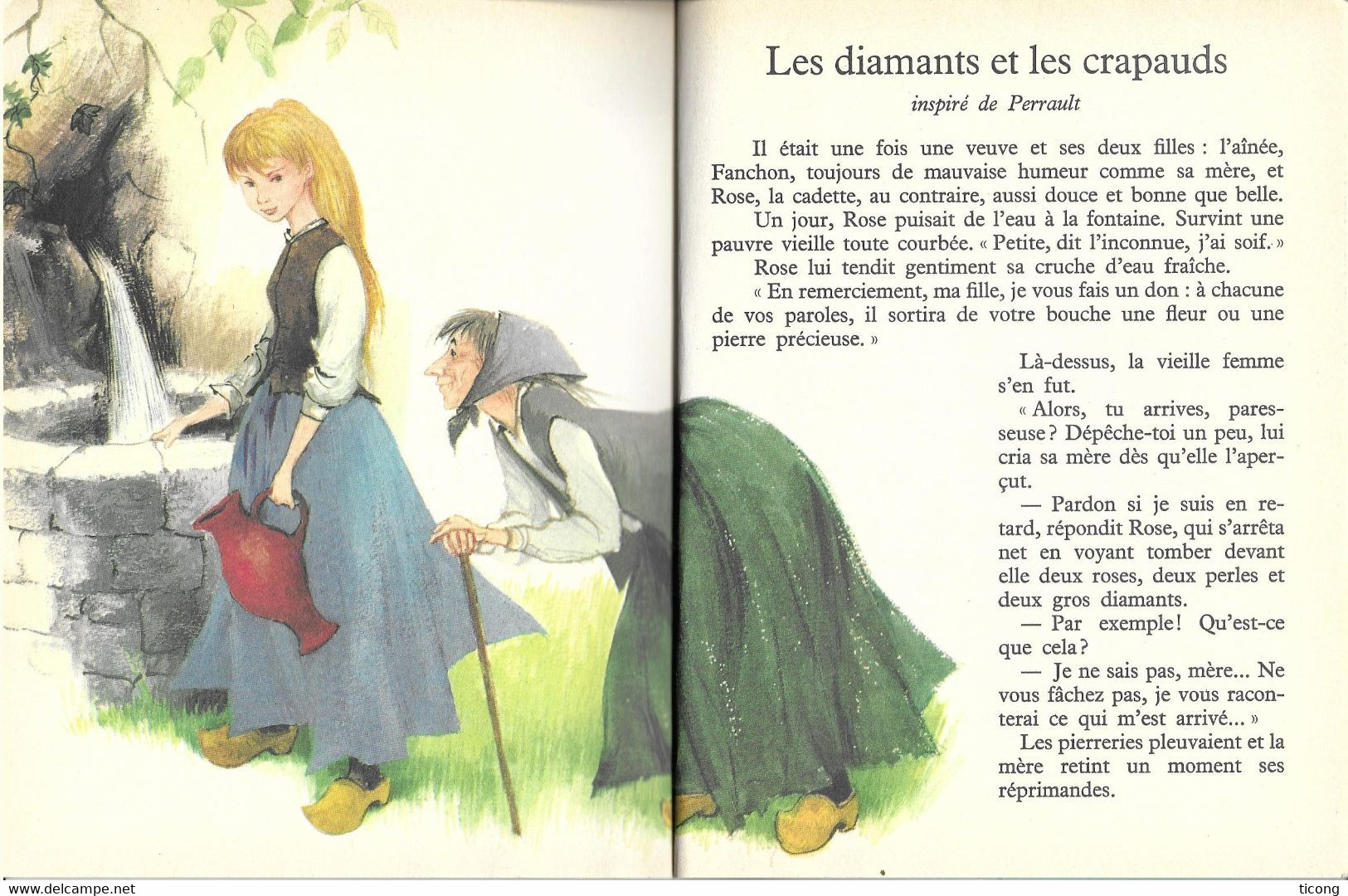 UN PETIT LIVRE D OR EDITION DES DEUX COQ D OR  - LE BAL DES FLEURS DE H.C. ANDERSEN, ILLUSTRATIONS PAUL DURAND, ED.1975 - Hachette