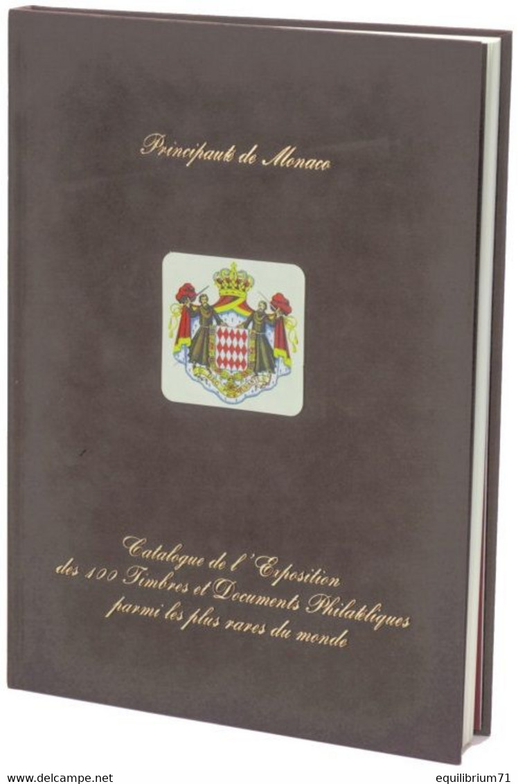 MONACO - Monacophil 2002 - Catalogue De Luxe De L'exposition /  Luxe Catalogus Van De Tentoonstelling / Luxuskatalog Der - Administraciones Postales