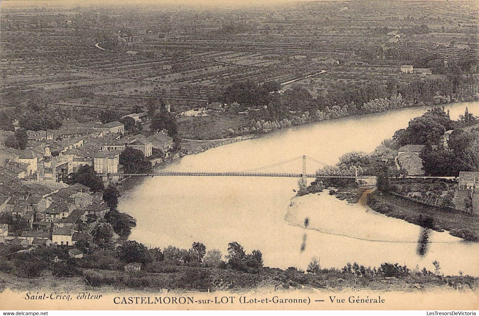 CPA - 47 - Castelmoron Sur Lot - Vue Générale - Castelmoron