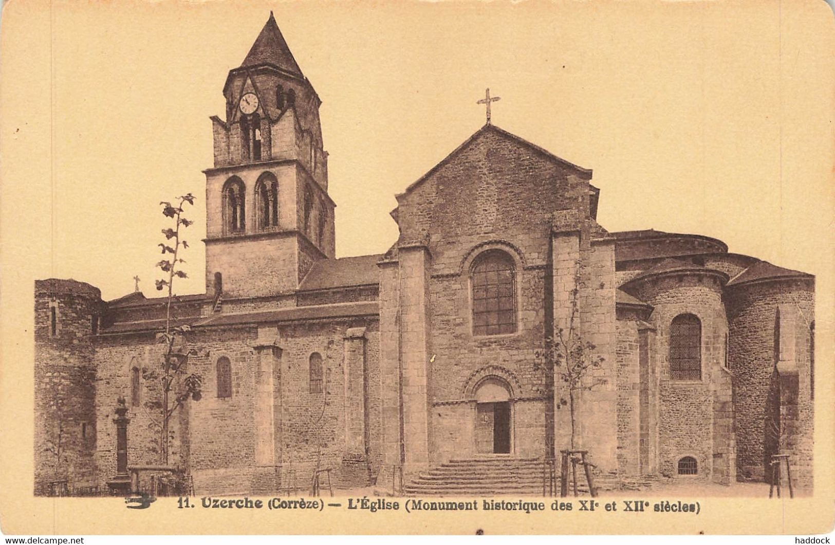 UZERCHE : L'EGLISE - Uzerche