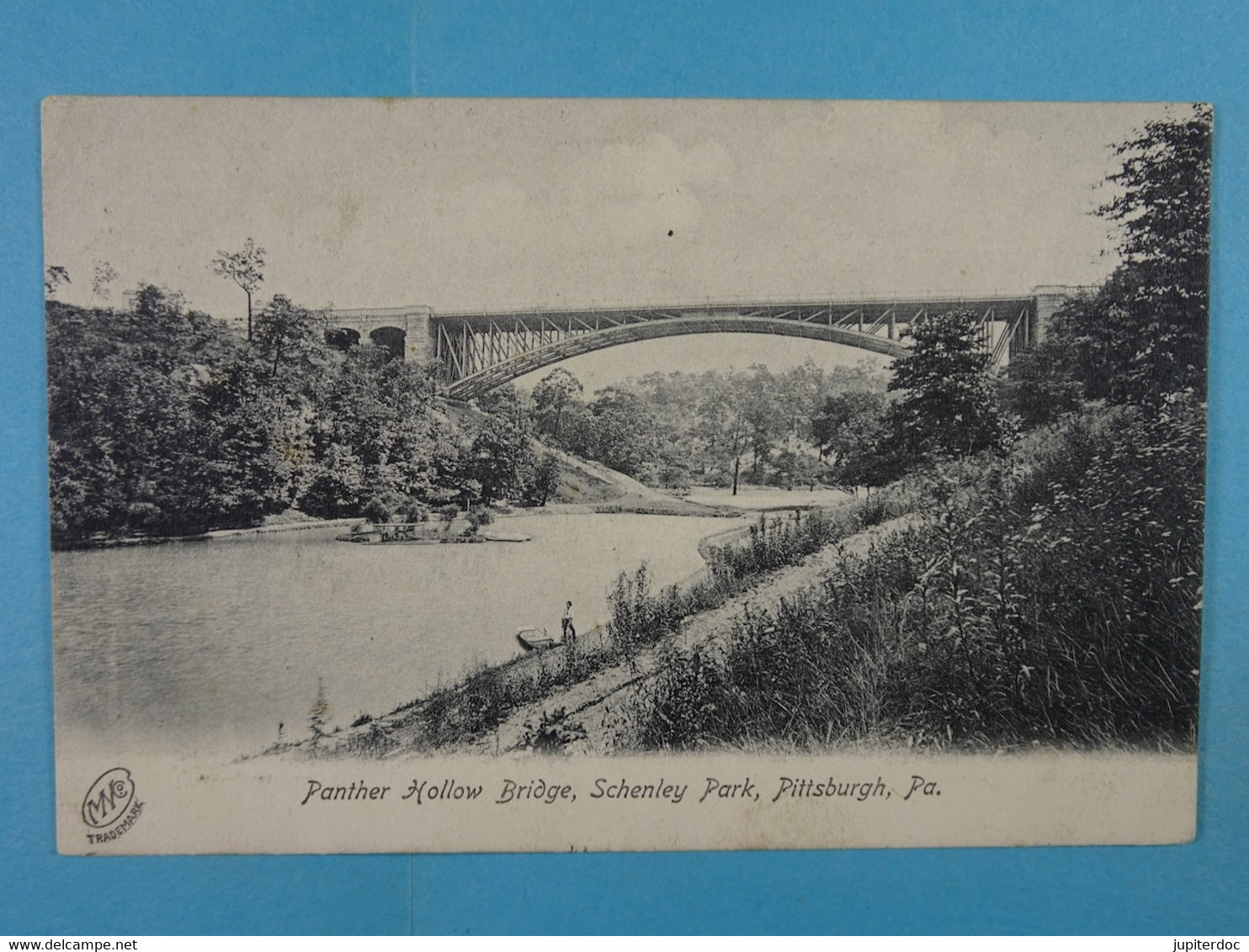 Panther Hollow Bridge, Schenley Park, Pittsburgh, Pa. - Pittsburgh