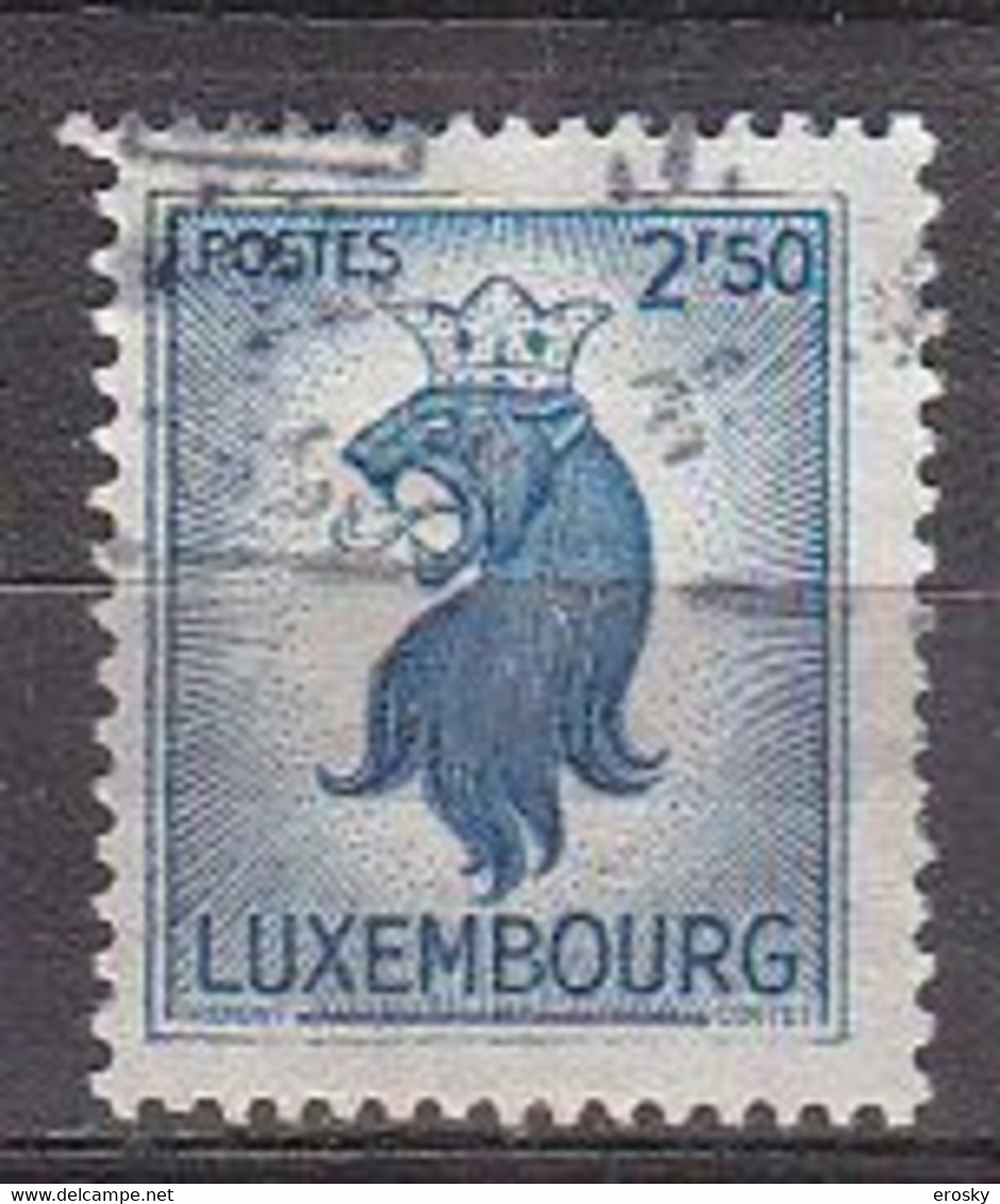 Q3865 - LUXEMBOURG Yv N°366 - 1945 Heraldischer Löwe