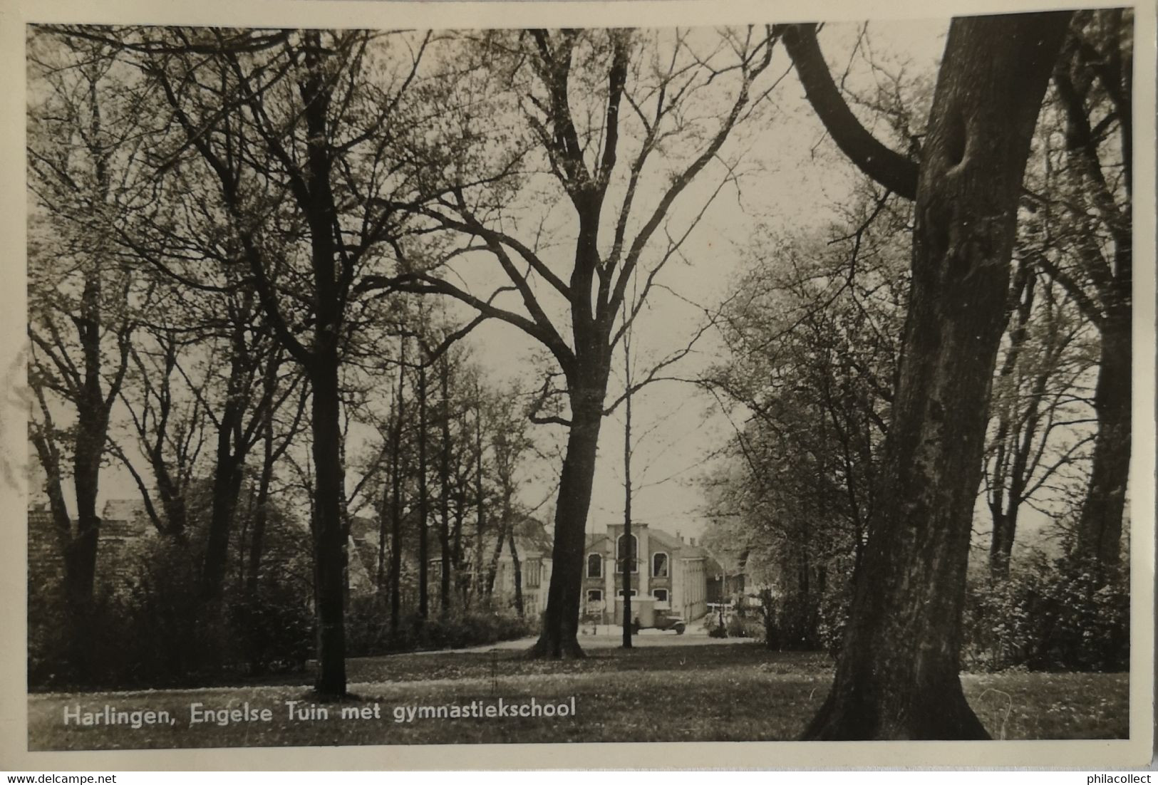 Harlingen // Engelse Tuin Met Gymnastiekschool 1951 - Harlingen