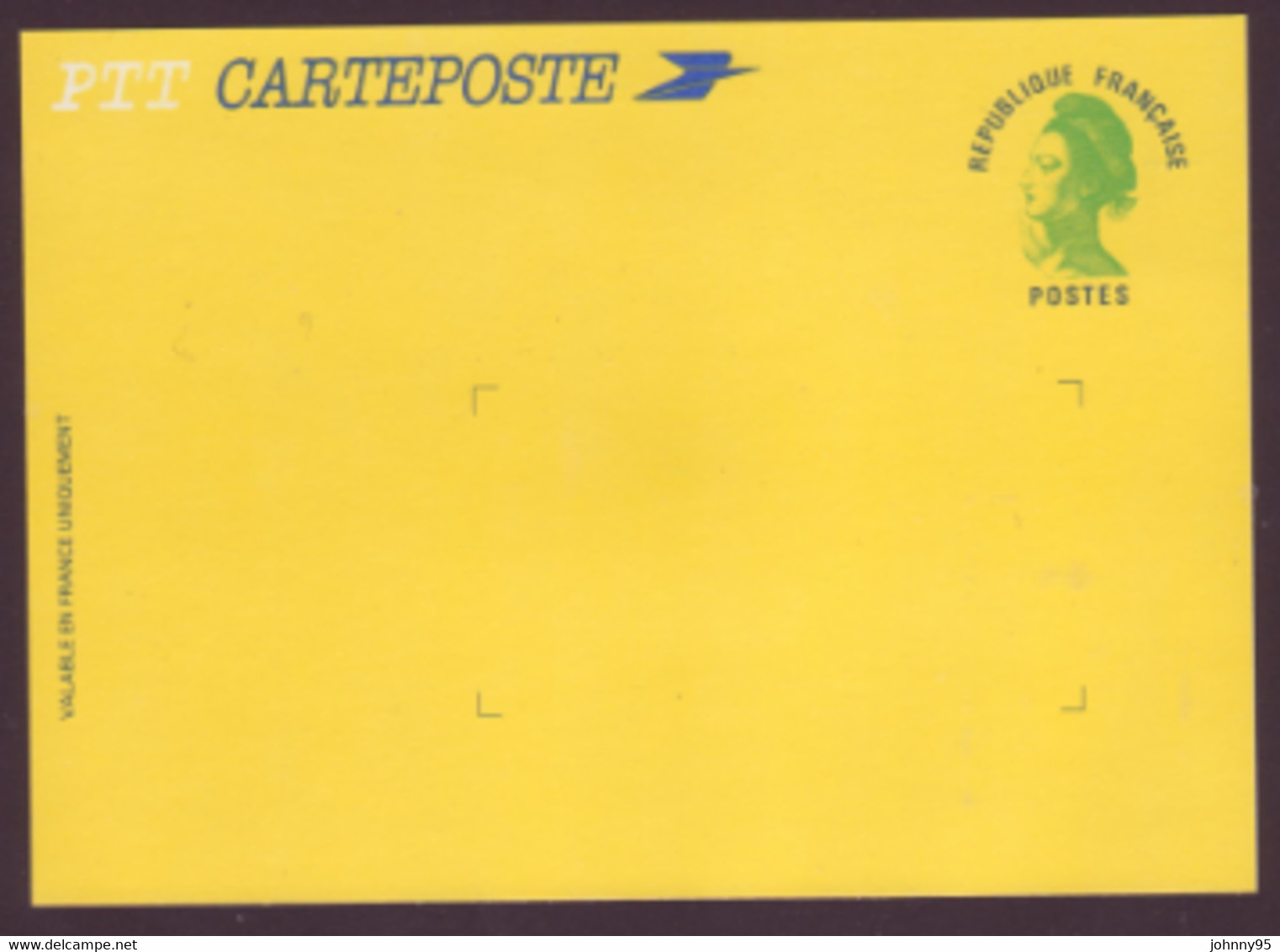 Année 1984 - N° 2484A - CP - CL - E + 1013-AER - Type Liberté De Gandon - Nouv. Types  Sans Valeur Indiquée - Collections & Lots: Stationery & PAP