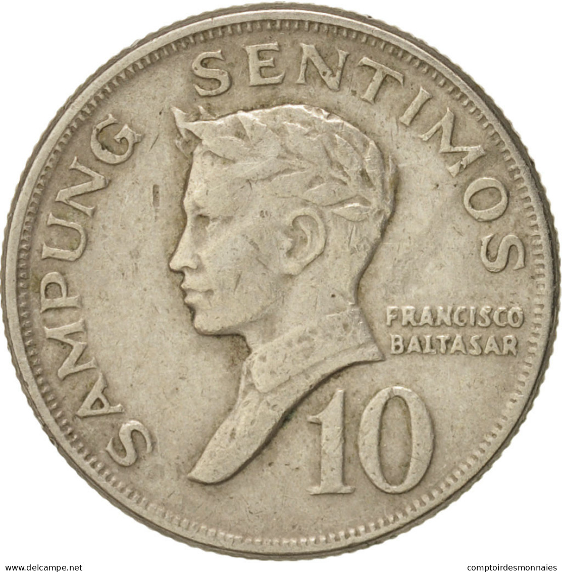 Monnaie, Philippines, 10 Sentimos, 1974, TTB, Copper-nickel, KM:198 - Philippines