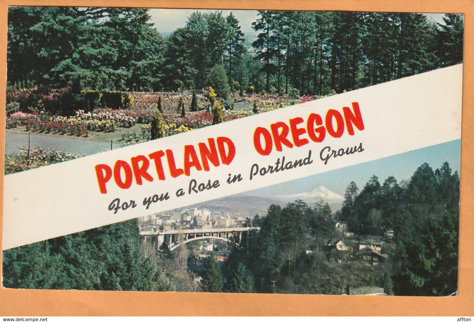 Portland Oregon Old Postcard - Portland