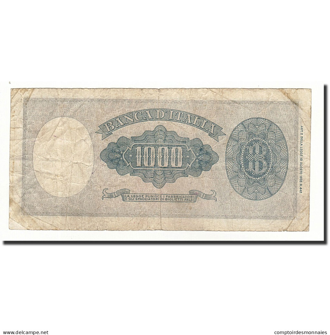 Billet, Italie, 1000 Lire, 1948-02-10, KM:88a, TB - 1000 Lire
