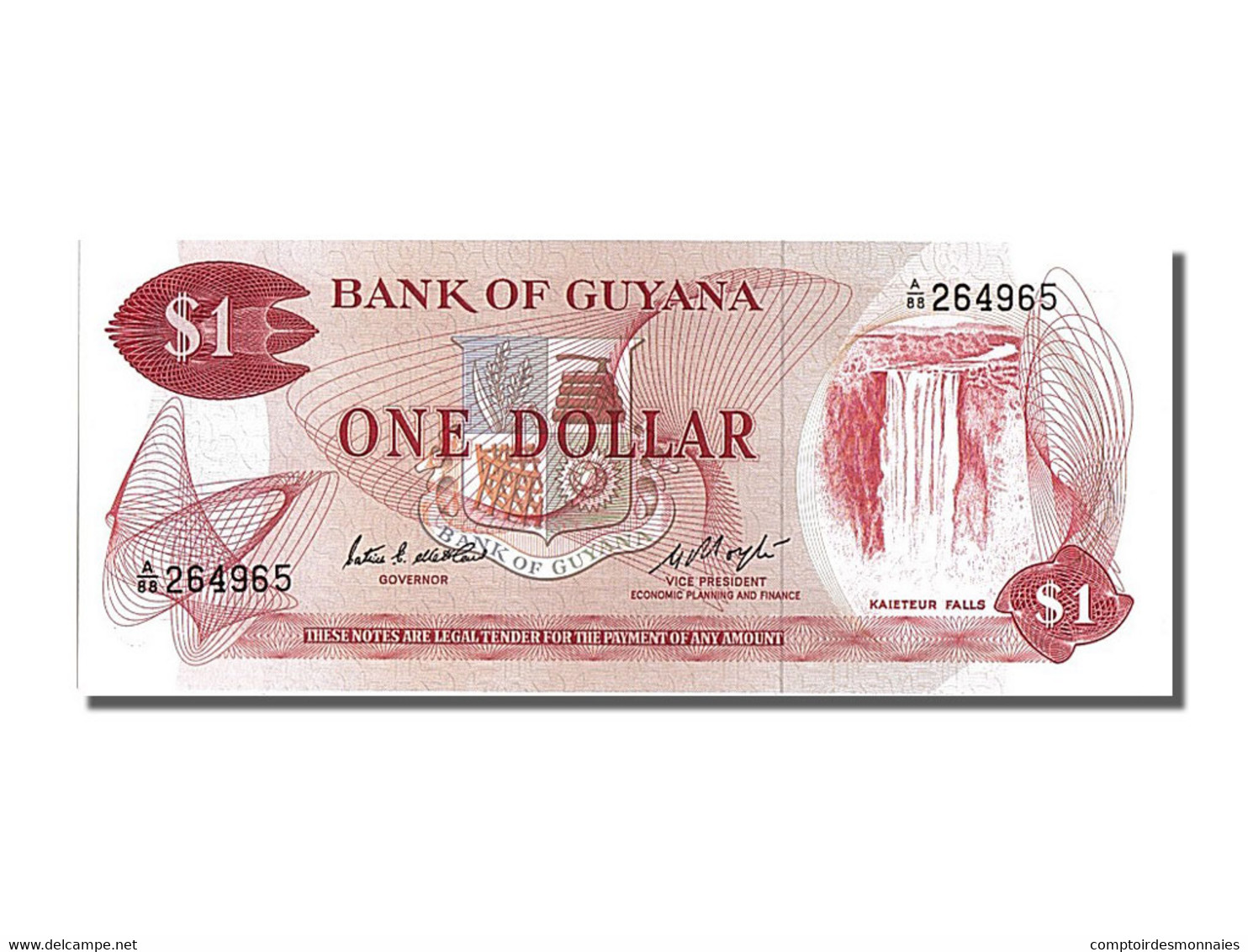 Billet, Guyana, 1 Dollar, NEUF - Guyana