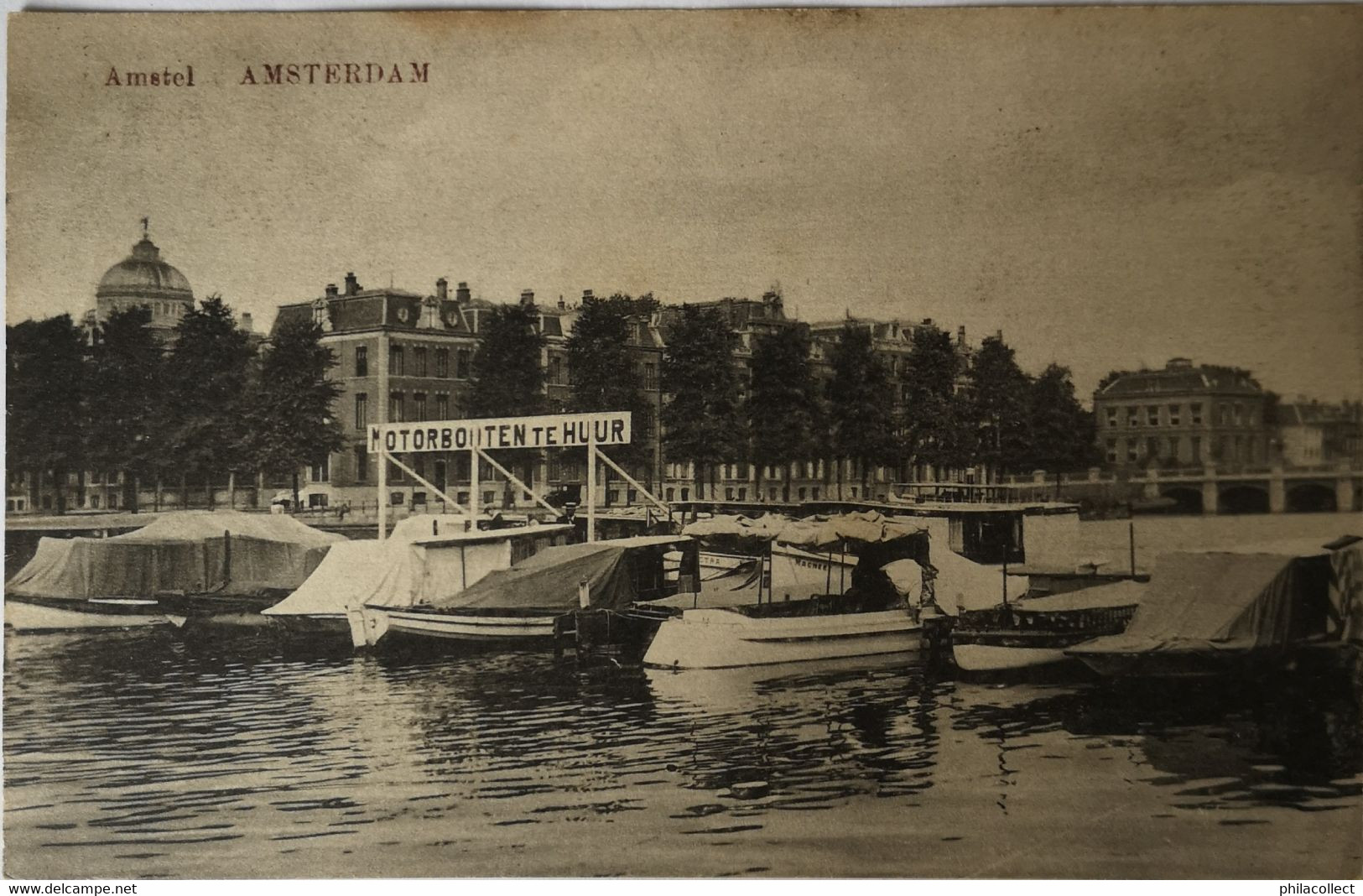 Amsterdam // Amstel (Motorboten Te Huur) 1921 - Amsterdam