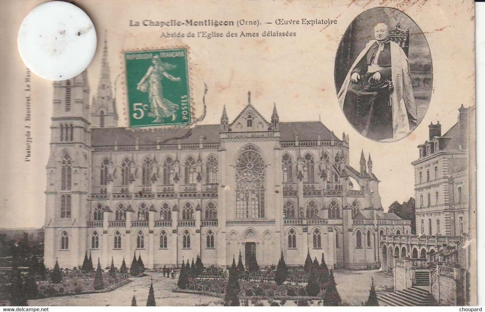 61 - Carte Postale Ancienne De LA CHAPELLE MONTLIGEON - Other & Unclassified