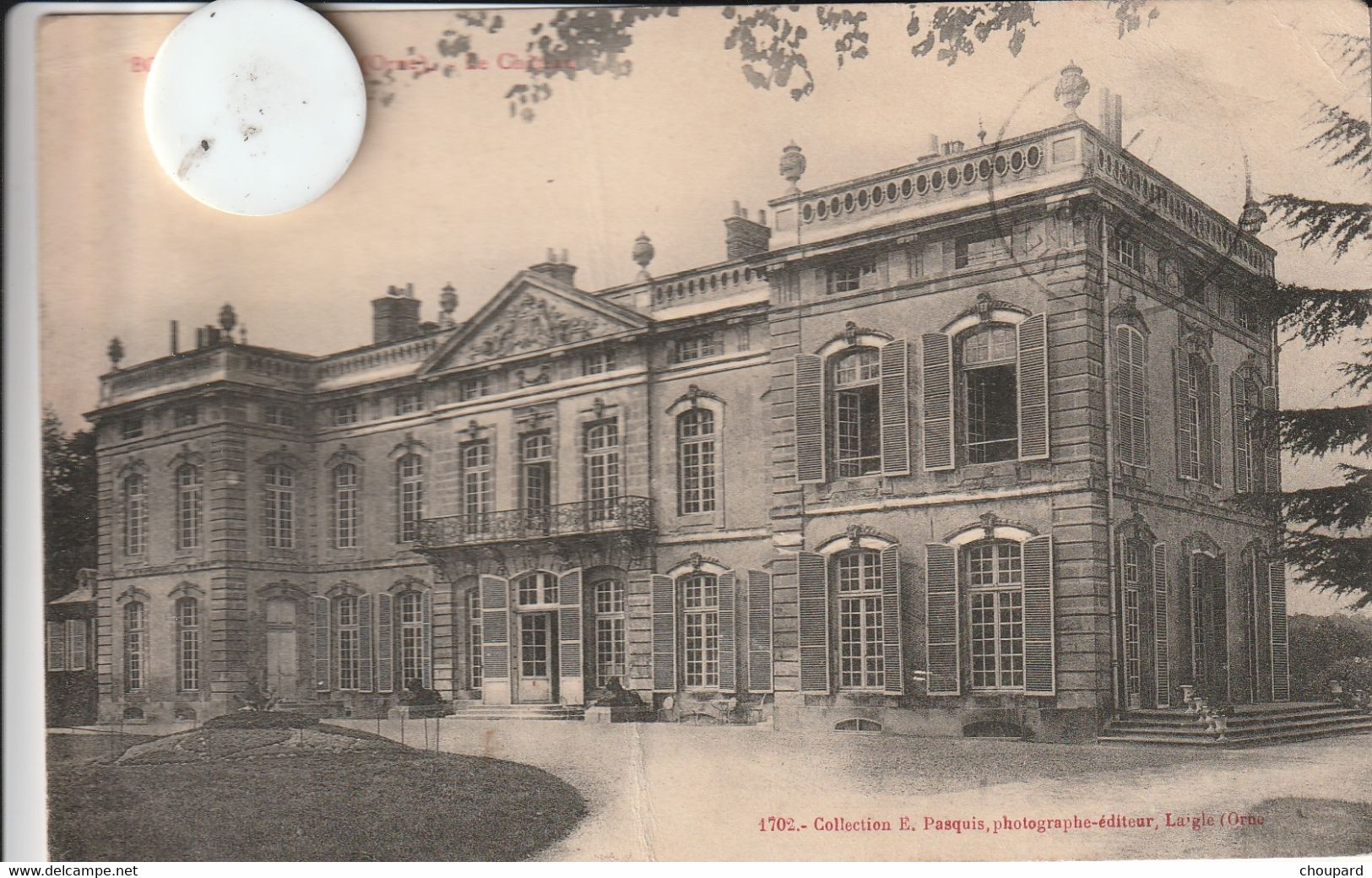 61 - Carte Postale Ancienne De  BOURG SAINT LEONARD   Le Chateau - Other & Unclassified