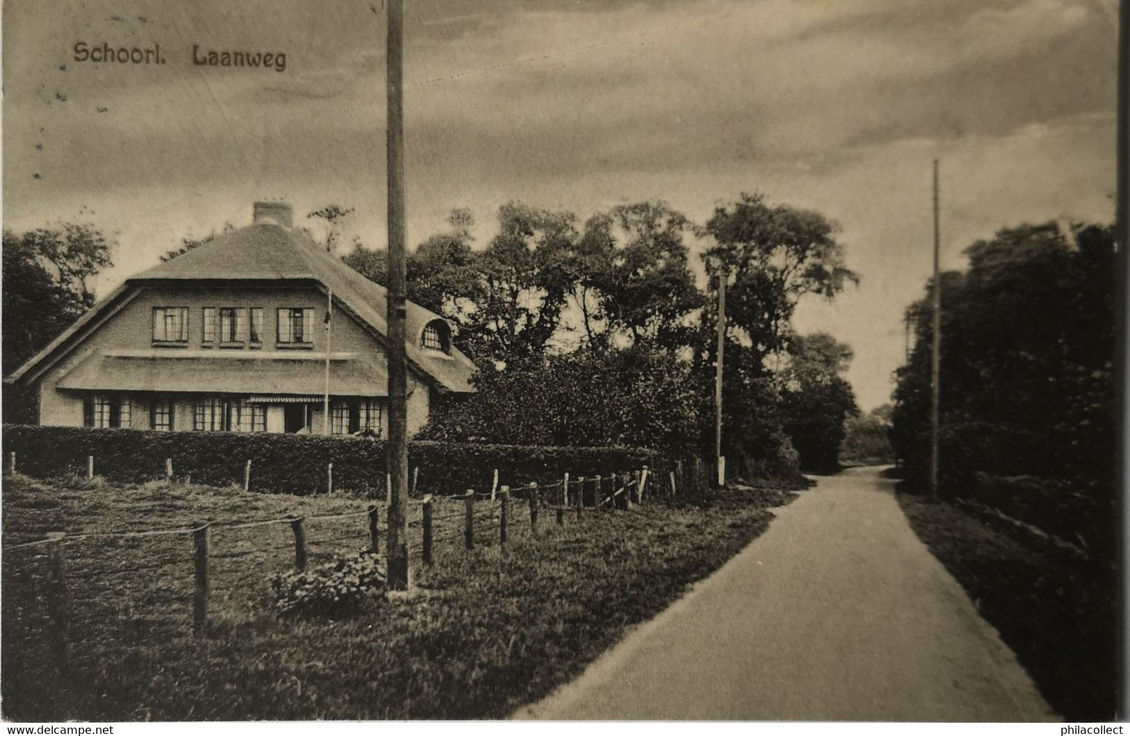 Schoorl (NH) Laanweg 1932 - Schoorl