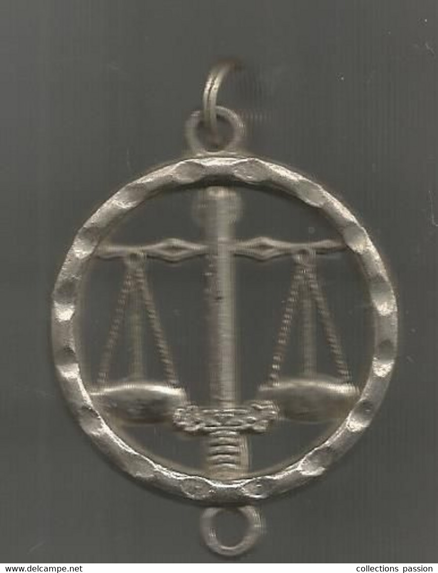 Médaille ,militaria , Militaire , Glaive , Balance , 2 Scans , Frais Fr 1.75 E - France