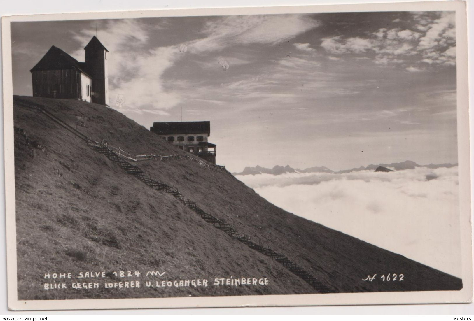 Hohe Salve. Blick Gegen Loferer Und Leoganger Steinberge - Gelaufen. - Brixen Im Thale