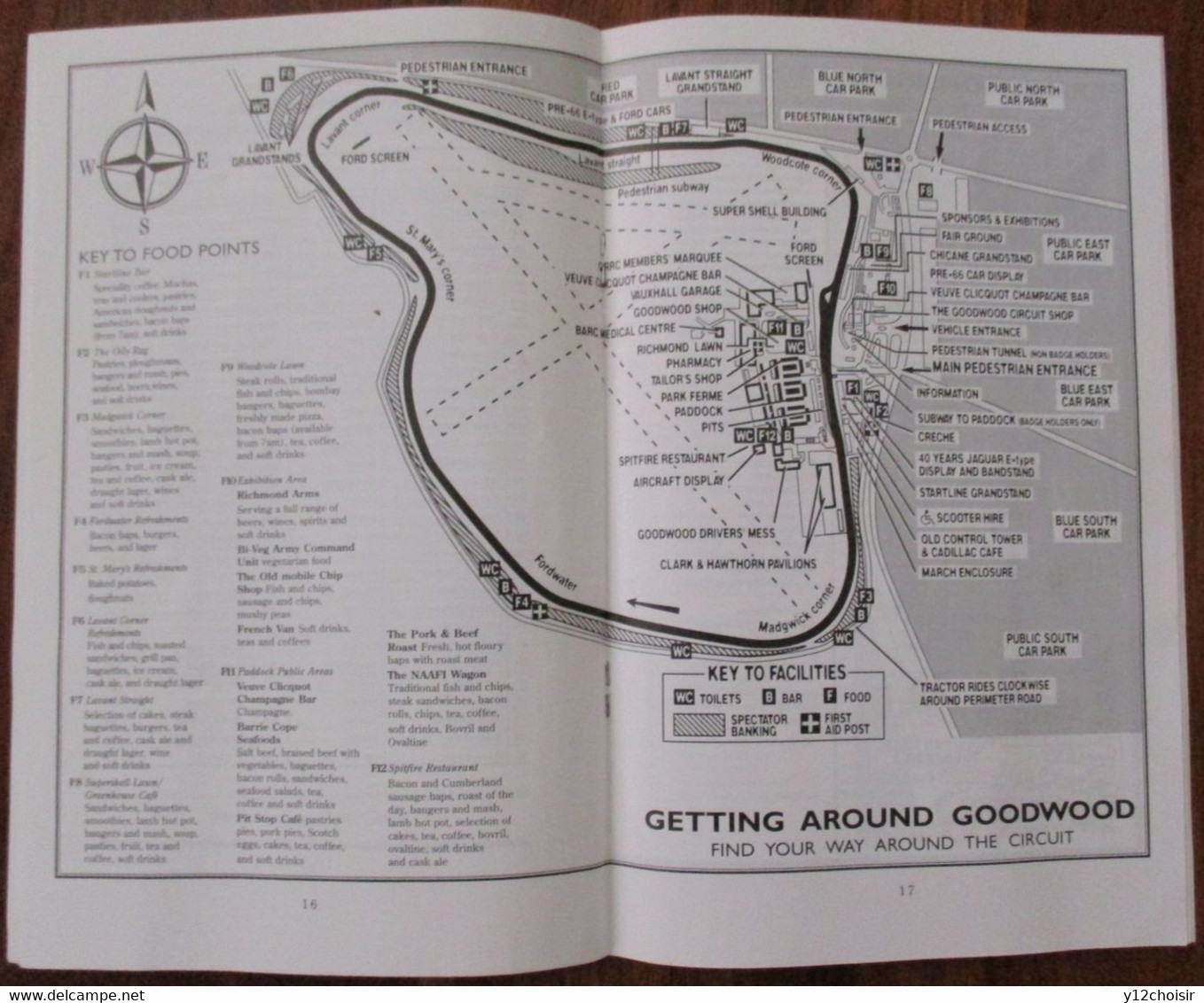 PROGRAMME 2001 GOODWOOD CHICHESTER SUSSEX REVIVAL MEETING BRITISH AUTOMOBILE RACING CLUB COURSES AUTOMOBILES - Automobile - F1