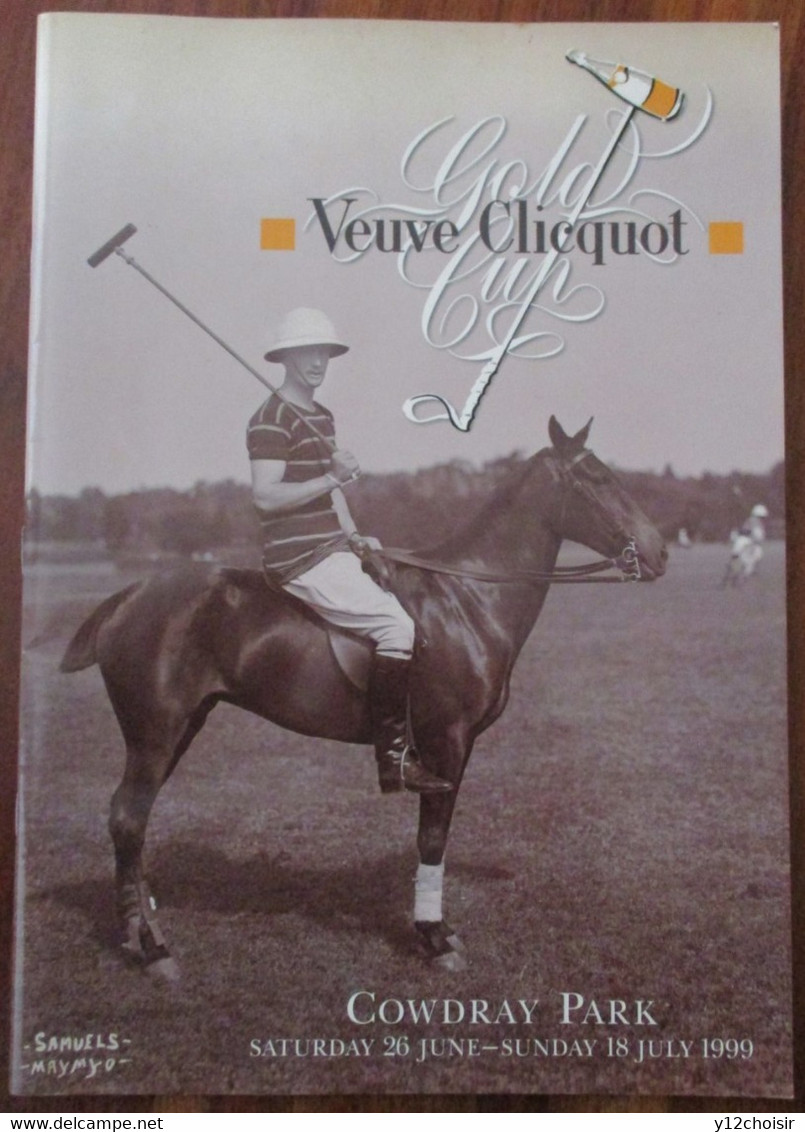 REVUE GOLF 1999 COWDRAY PARK VEUVE CLICQUOT - Livres