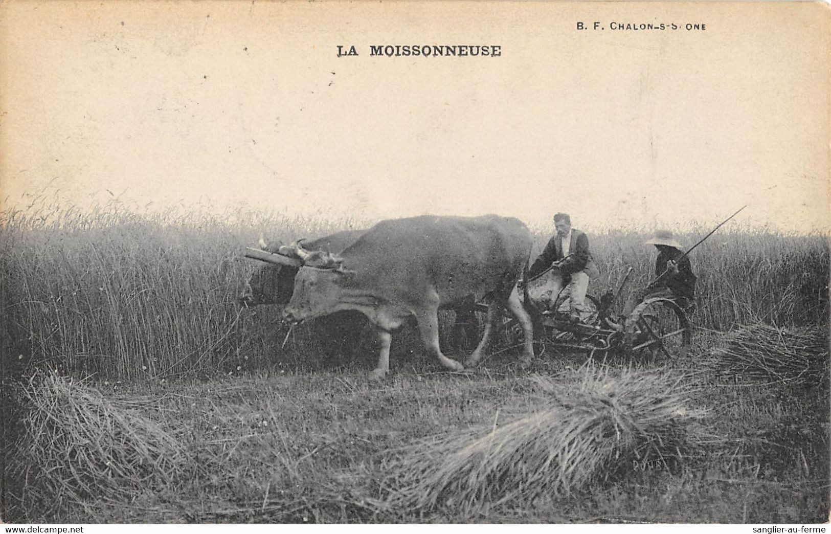 CPA 71 LA MOISSONNEUSE / AGRICULTURE - Other & Unclassified