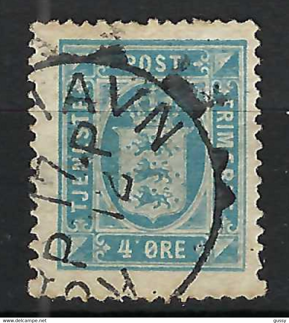 DANEMARK Service Ca.1912:  Le ZNr. 5 Obl. CAD - Dienstmarken