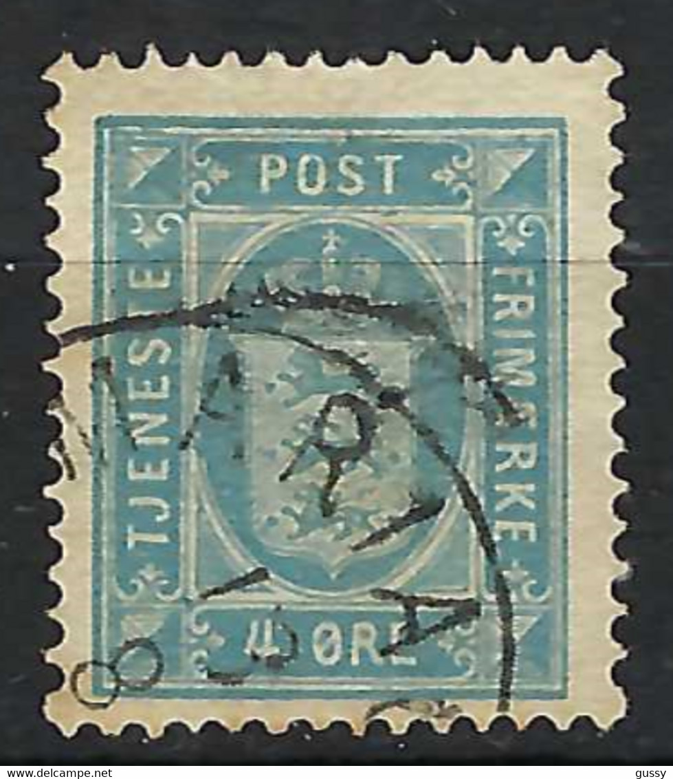 DANEMARK Service Ca.1912:  Le ZNr. 5 Obl. CAD - Oficiales