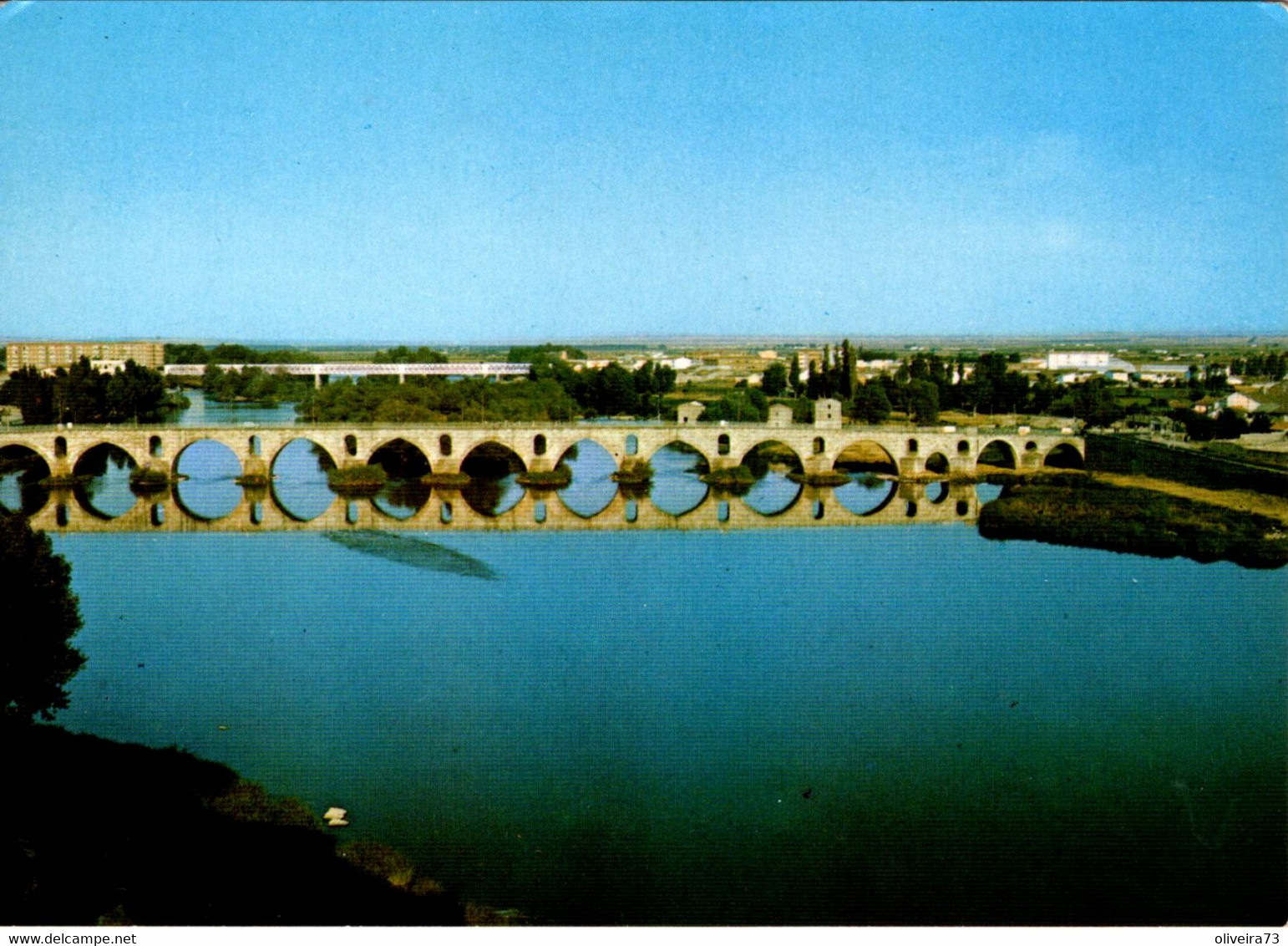 ZAMORA - Puente  Sobre El Quero - Vista Panorámica - Zamora