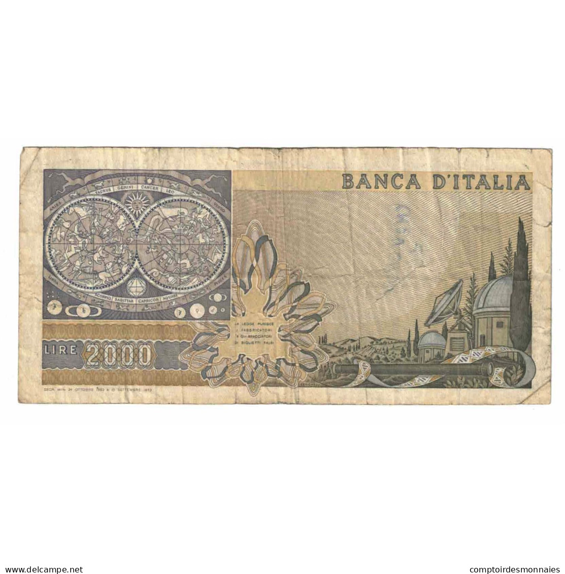 Billet, Italie, 2000 Lire, 1983, 1983-10-24, KM:103c, TB - 2000 Lire