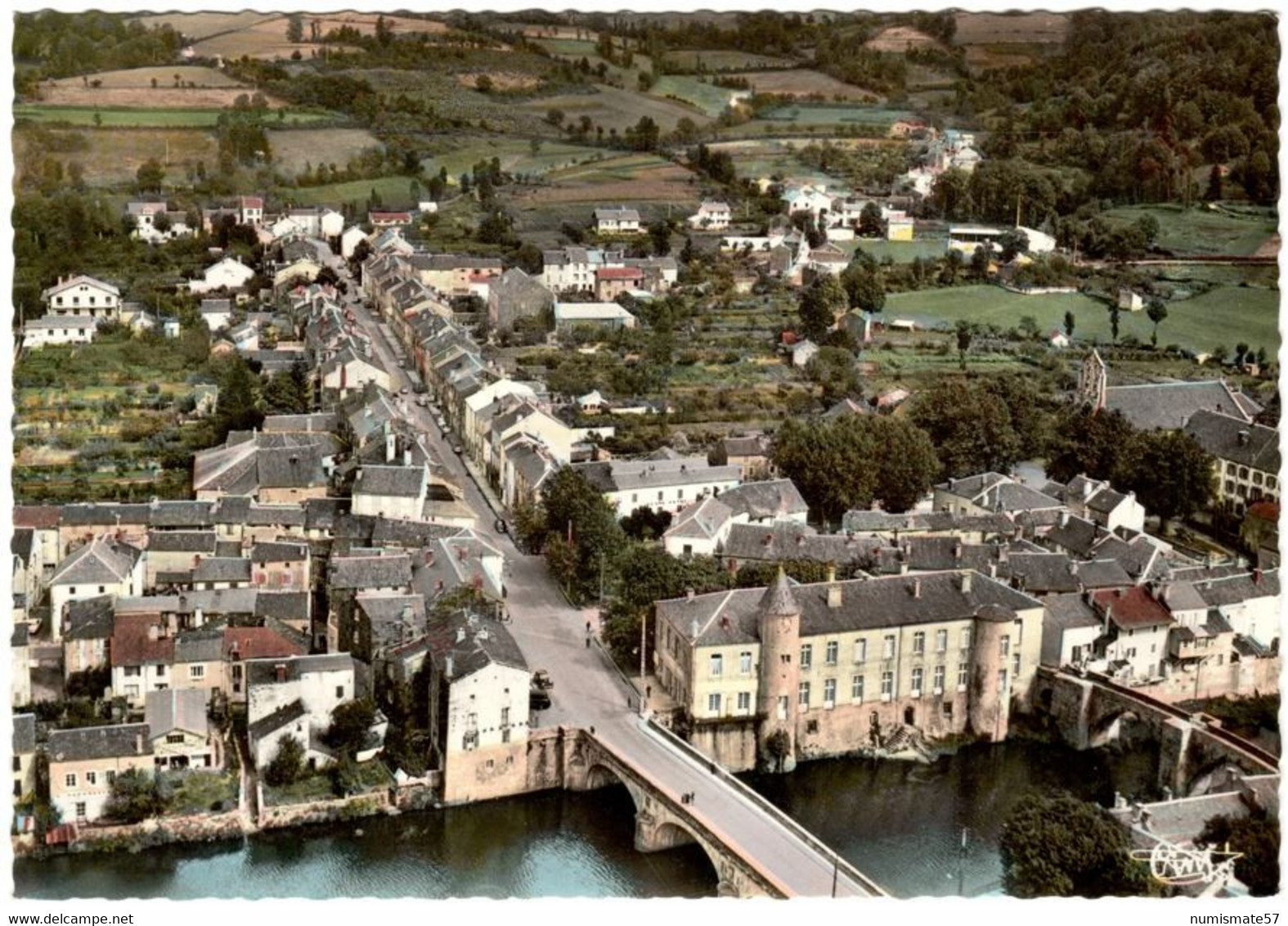 CPSM BRASSAC SUR L'AGOUT - Vue Générale Aérienne - Ed. CIM N°84-10 A - Brassac