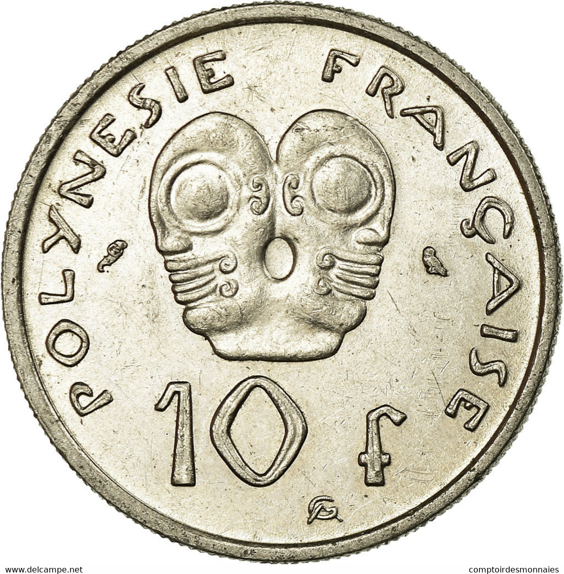 Monnaie, French Polynesia, 10 Francs, 1972, Paris, TTB, Nickel, KM:8 - Frans-Polynesië