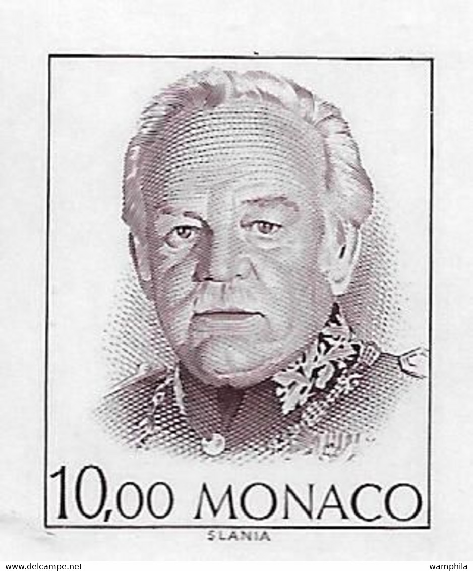 Monaco. Bloc Feuillet N°62a** Non Dentelé (Rainier III, O.N.U ) Cote 220€ - New York/Geneva/Vienna Joint Issues