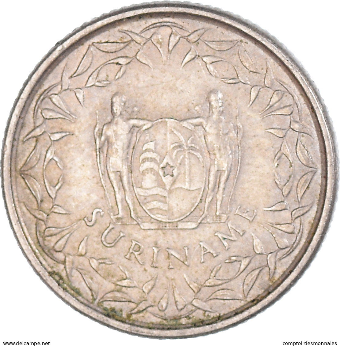 Monnaie, Suriname, 10 Cents, 1974 - Surinam 1975 - ...