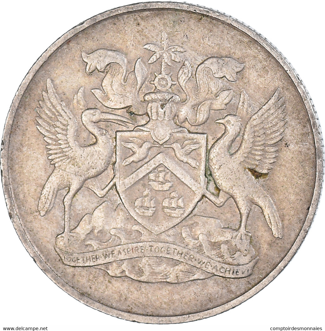 Monnaie, Trinité-et-Tobago, 25 Cents, 1971 - Trinidad & Tobago