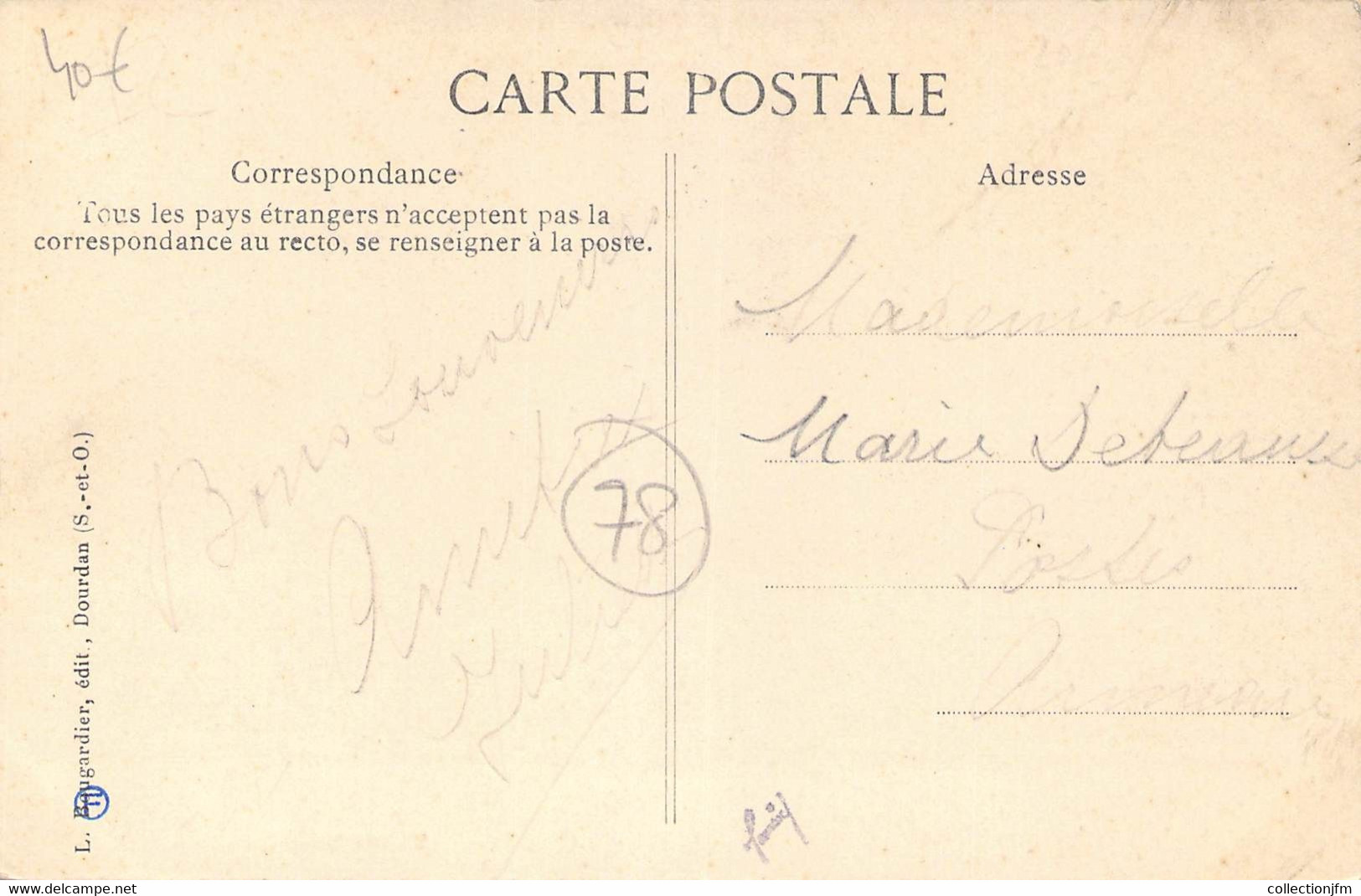 CPA FRANCE 78 "Ablis, Rue De La Poste" - Ablis