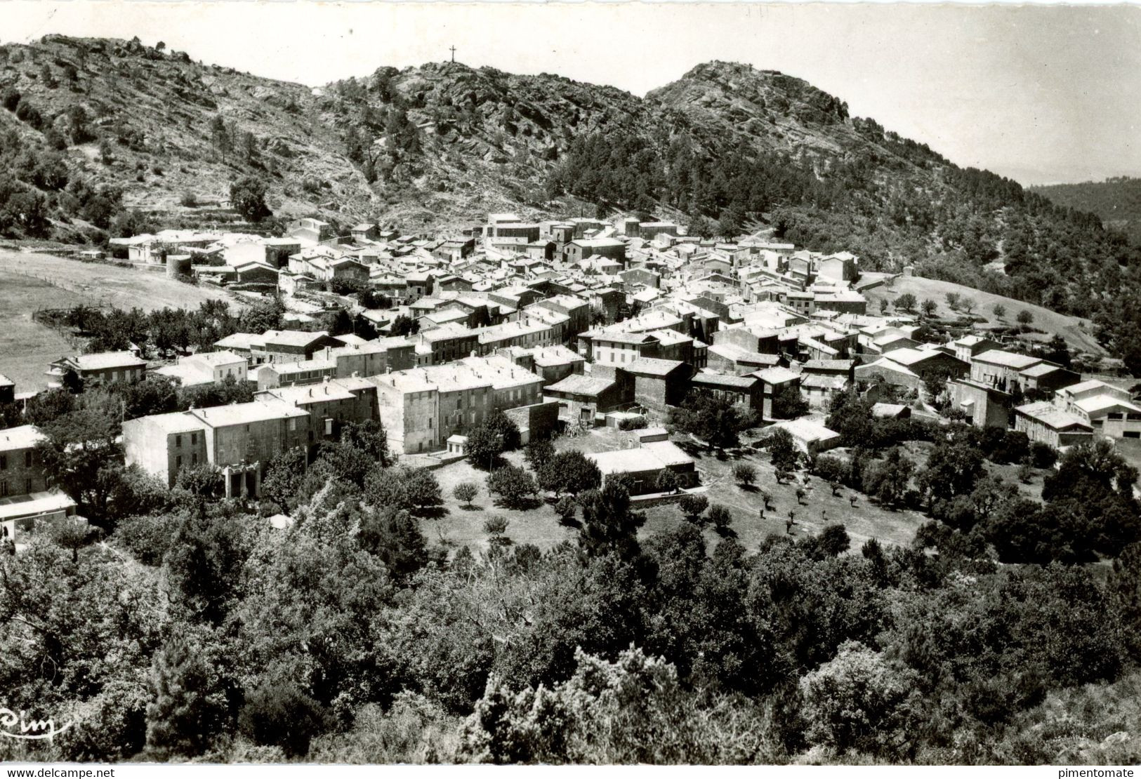 LA GARDE FREINET VUE GENERALE 1962 - La Garde Freinet