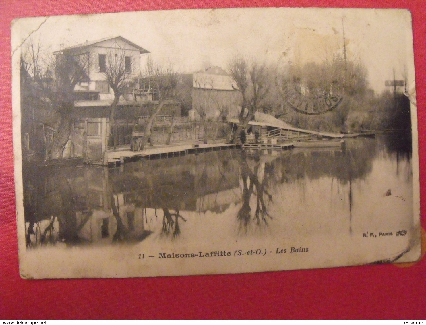 Carte Postale. Yvelines (Seine Et Oise). 78. Maisons-Laffitte. Les Bains - Maisons-Laffitte