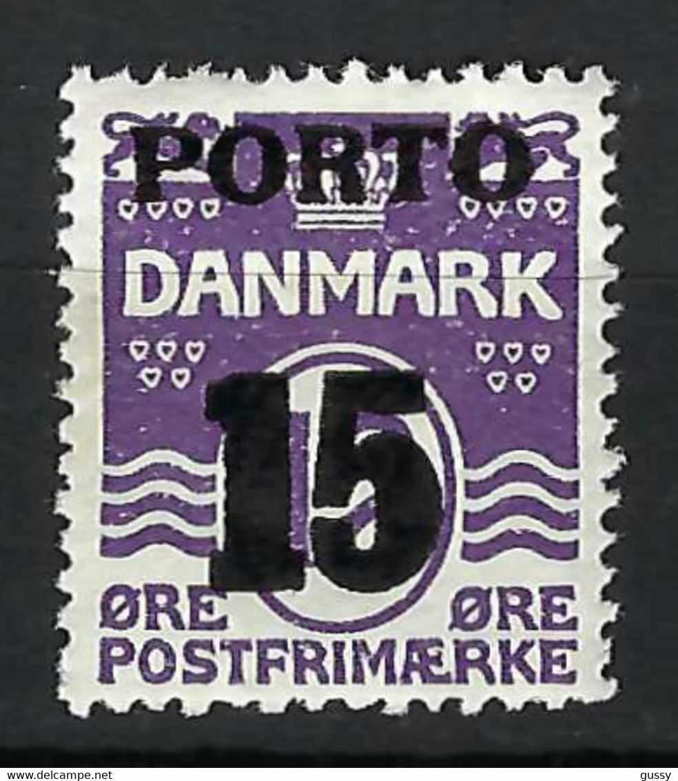 DANEMARK Taxe 1934:  Le ZNr. 32 Neuf* - Postage Due