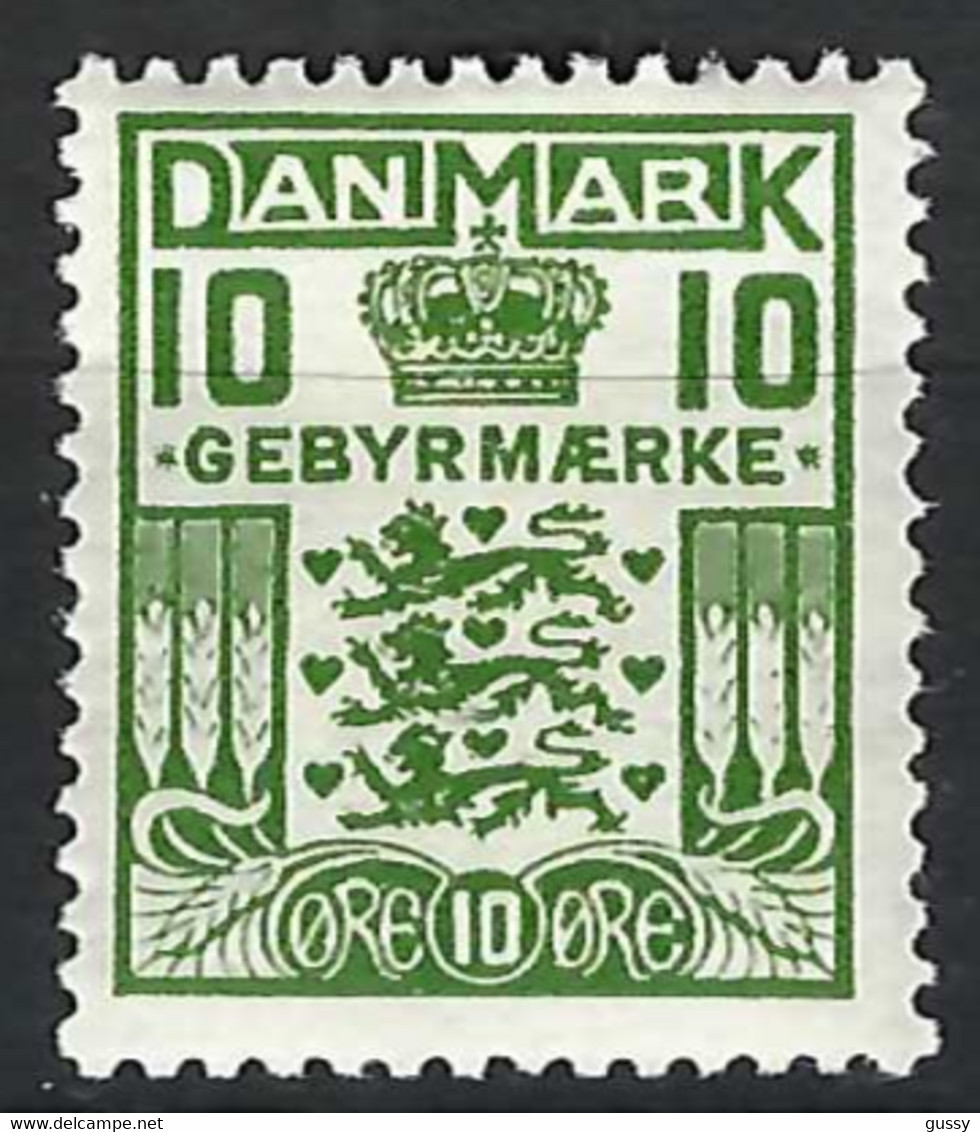 DANEMARK Taxe (Gebühr) 1926:  Le ZNr. 2 Neuf* - Postage Due