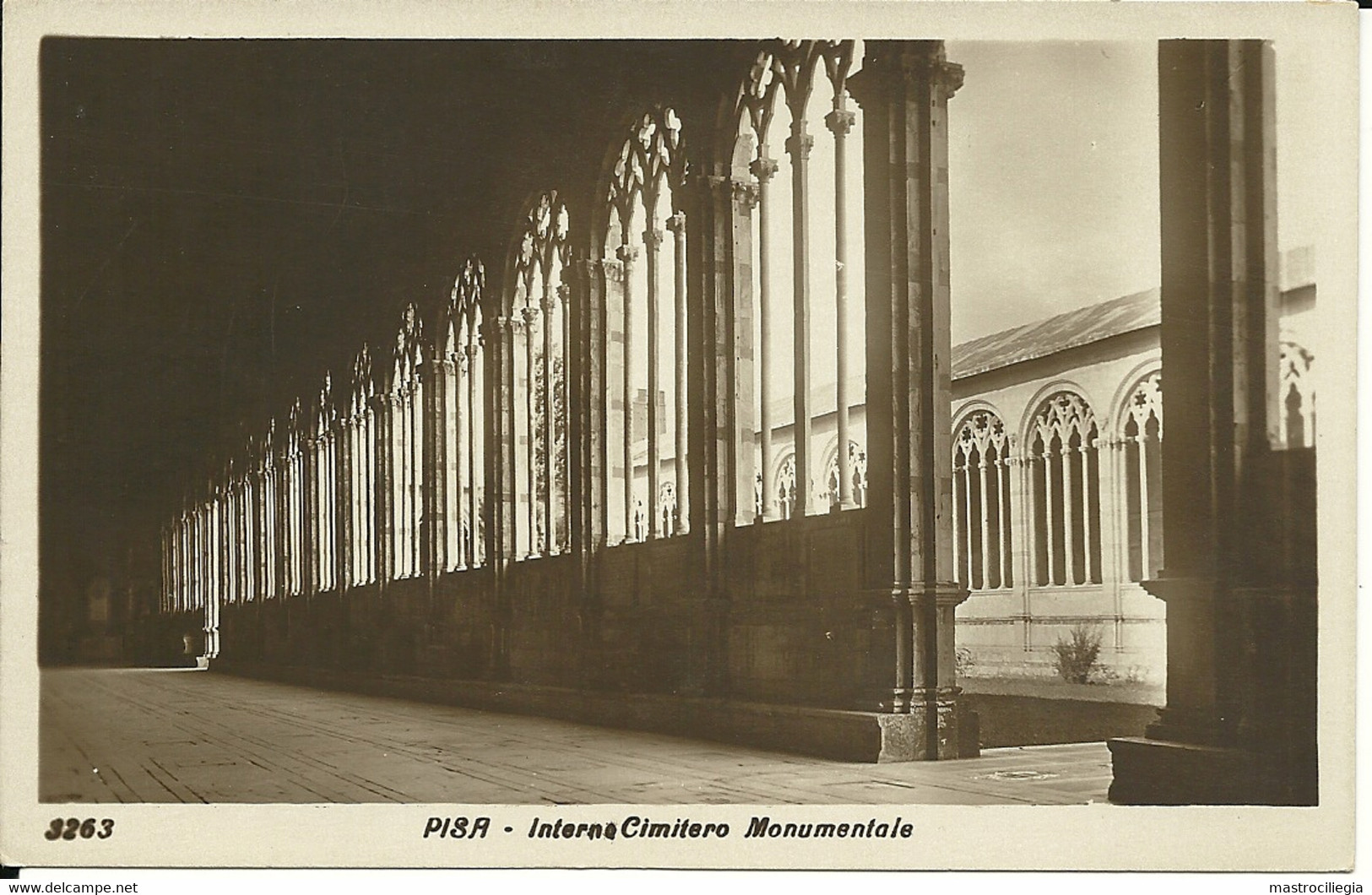 PISA  Interno Del Cimitero Monumentale - Pisa