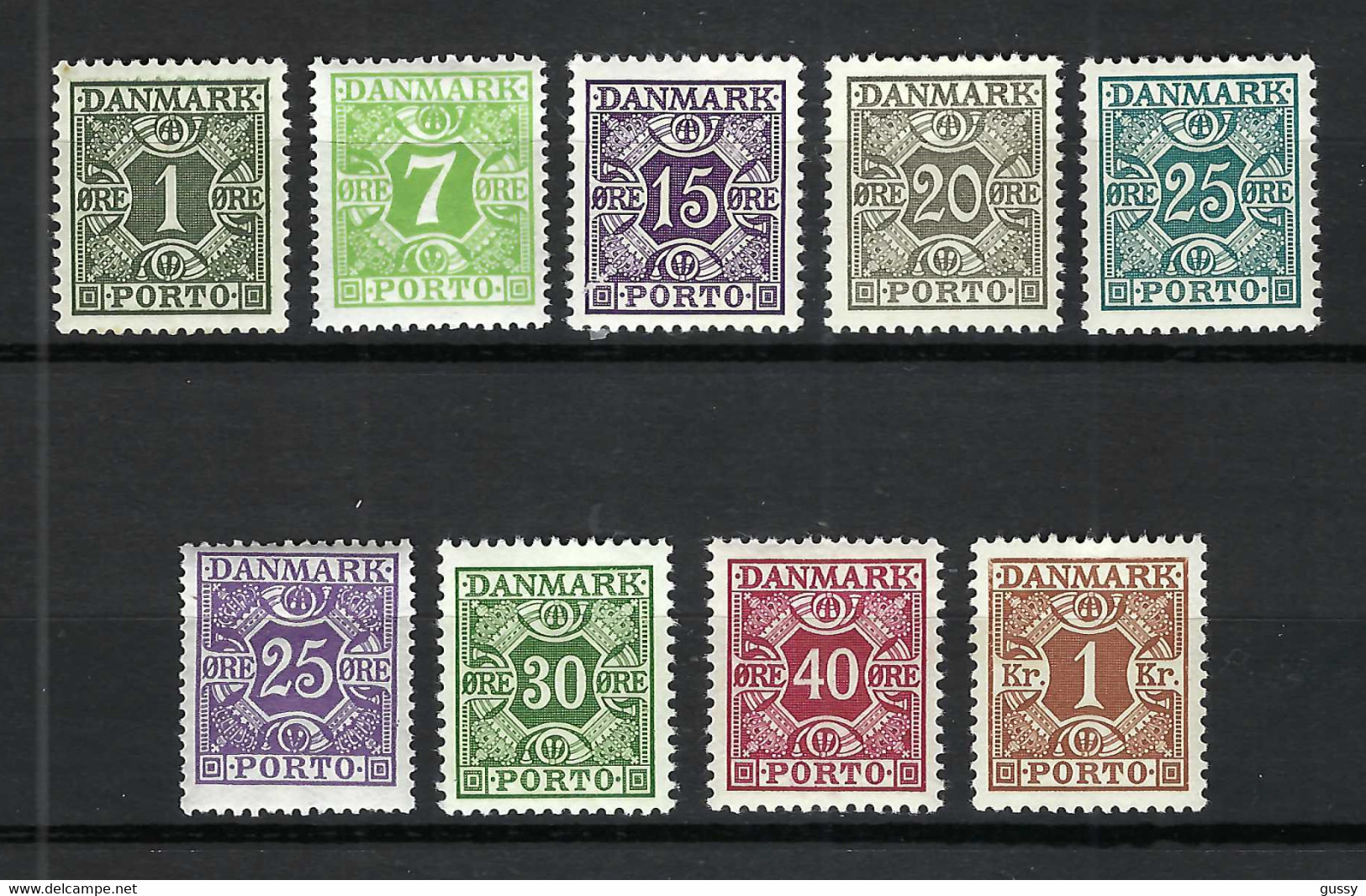 DANEMARK Taxe 1921-53:  Lot De Neufs* Et Neufs** - Postage Due