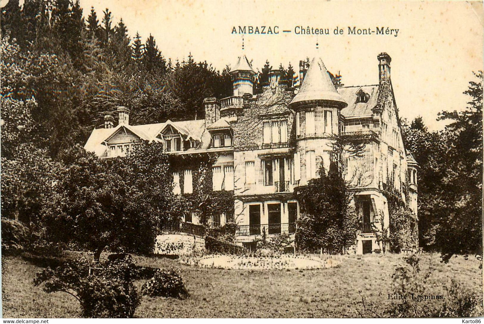 Ambazac * Le Château De Mont Méry - Ambazac