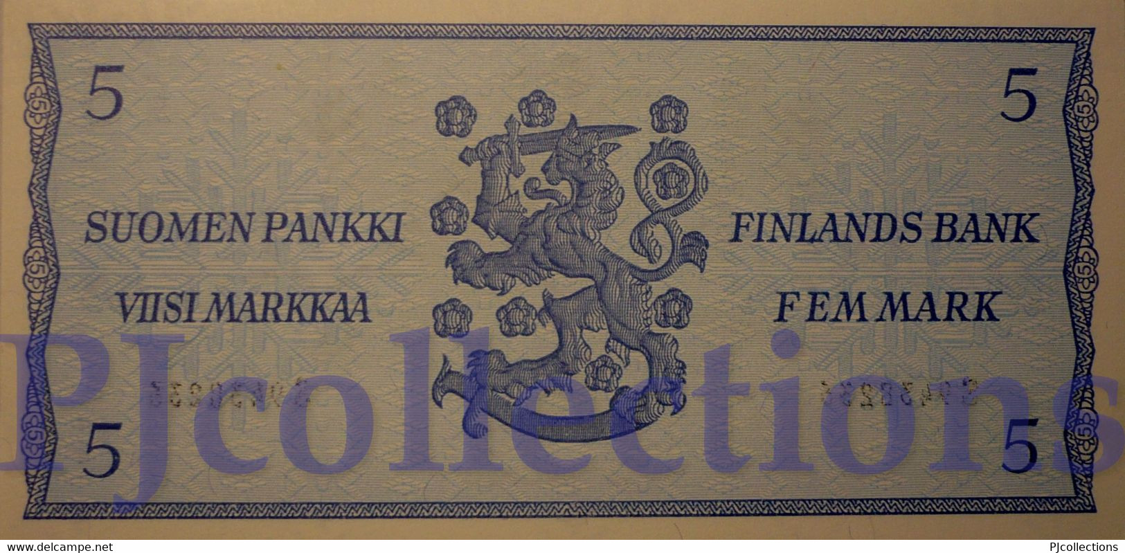 FINLAND 5 MARKKAA 1963 PICK 106A UNC - Finlande