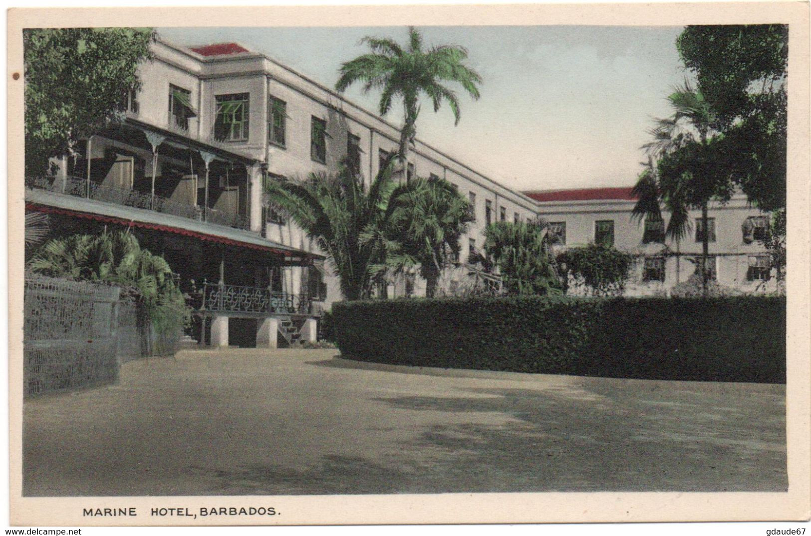 BARBADES / BARBADOS - MARINE HOTEL - Barbados