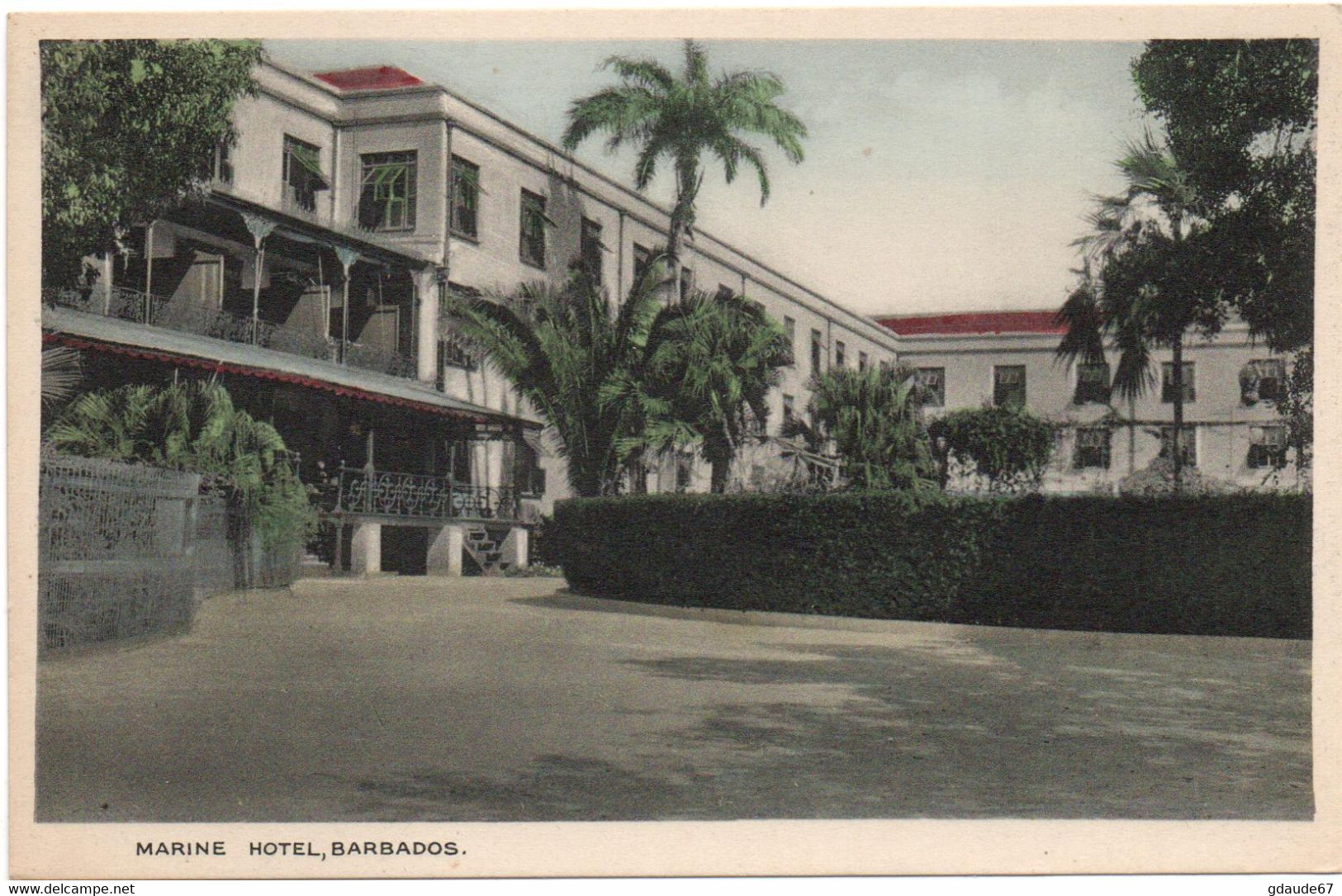 BARBADES / BARBADOS - MARINE HOTEL - Barbades