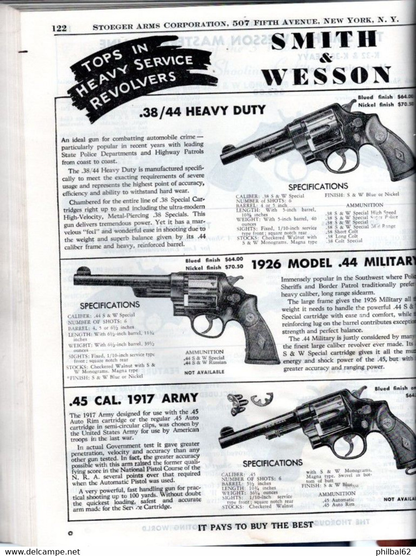 Catalogue 1951, The Shooter's Bible. Armes, Munitions équipements Pour La Chasse Et La Pêche + Nombreux Autres Articles. - Verenigde Staten