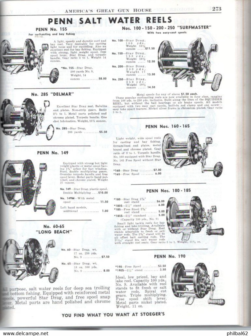 Catalogue 1951, The Shooter's Bible. Armes, munitions équipements pour la chasse et la pêche + nombreux autres articles.