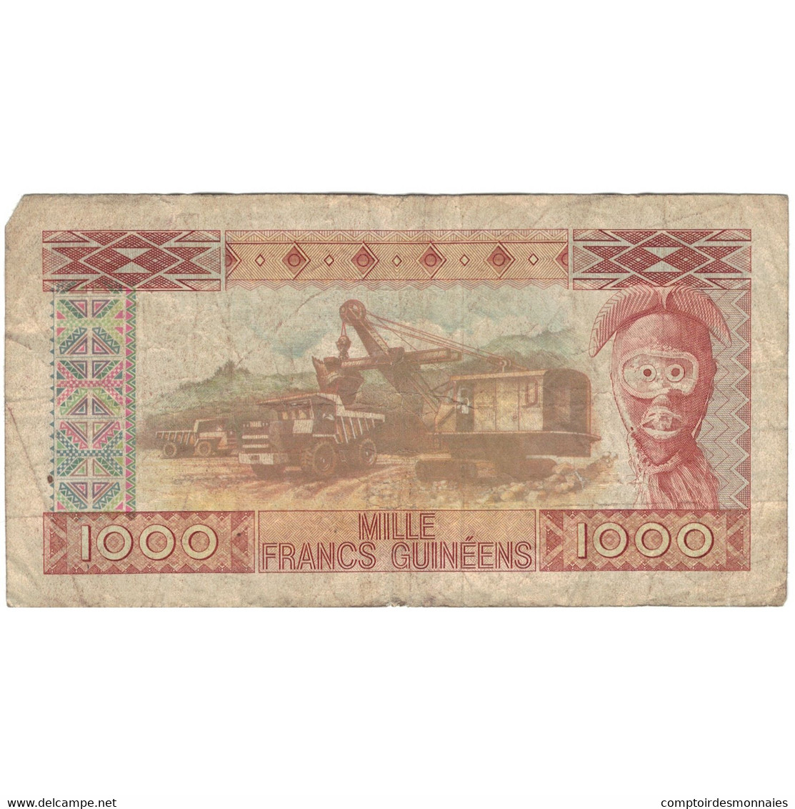 Billet, Guinea, 1000 Francs, 1960, 1960-03-01, KM:32a, B+ - Guinée